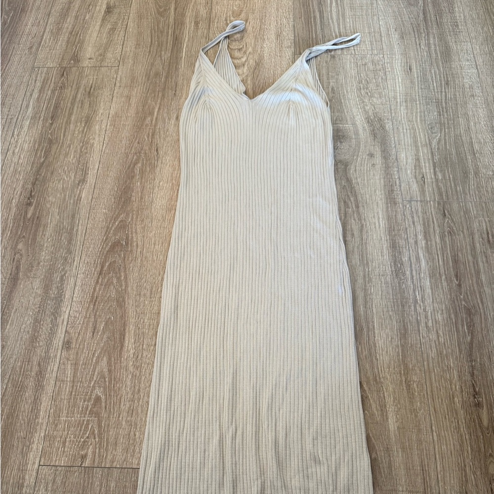 H&M ribbed slip dress